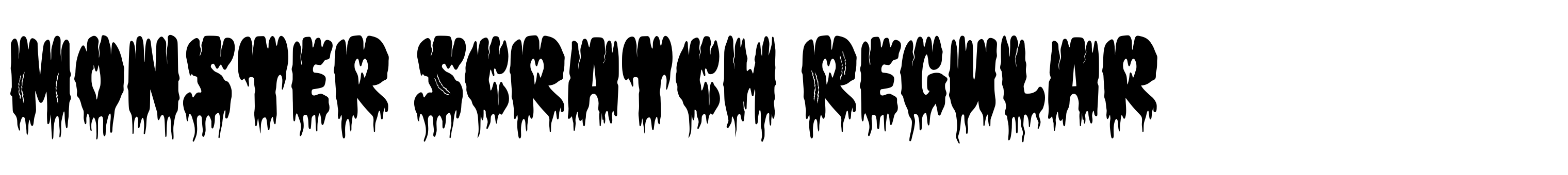 Monster Scratch Regular